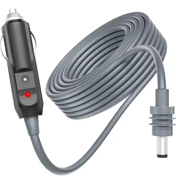 Cable 2 metros con conector encendedor 12V
